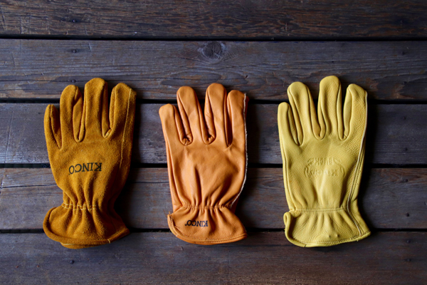 Kinco Gloves Cowhide Driver Gloves 牛革（スウェード）裏地なし