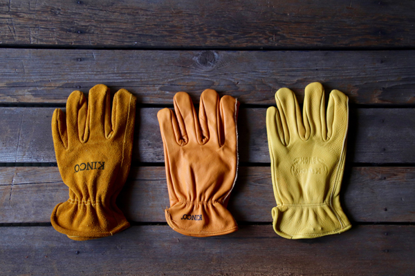 Kinco Gloves Cowhide Driver Gloves 牛革（スウェード）裏地なし