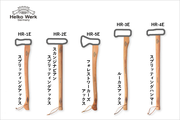 ヘルコ　ヘリテイジ HR-1　スプリッティングアックス