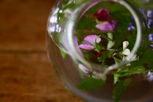 イッケンドルフ ラウンドジャグ BOUQUET ROUND JUG