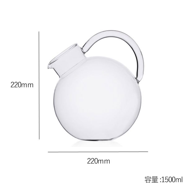 イッケンドルフ ラウンドジャグ BOUQUET ROUND JUG