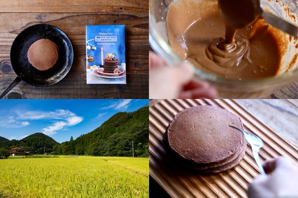 米粉のパンケーキ