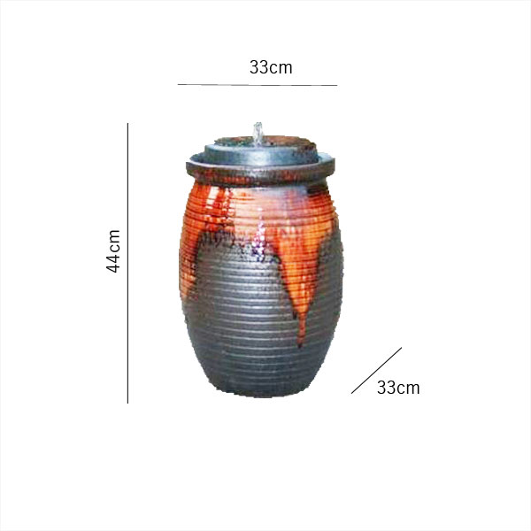 信楽焼重蔵窯屋内設置用水琴窟 琴音
