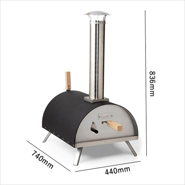 ポータブルピザオーブンKABUTO