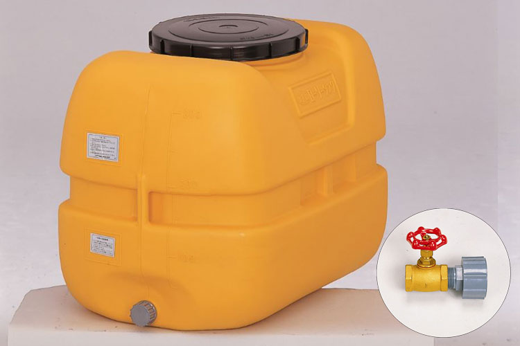 コダマ樹脂工業製タマローリータンク「 1インチ(25A)バルブ」セット 型番LT-300