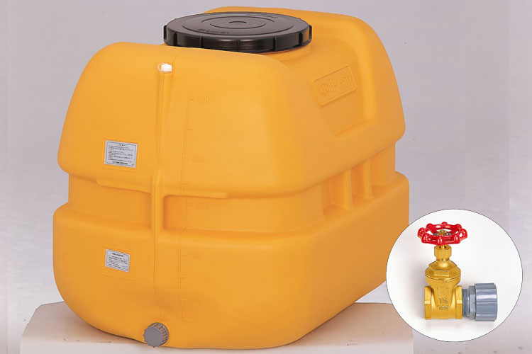 コダマ樹脂工業製タマローリータンク500リットル「1.5インチ(40A)バルブ」セット 型番LT-500