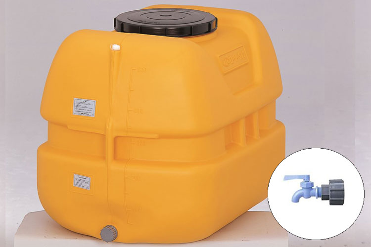 コダマ樹脂工業製タマローリータンク500リットル「ポリコック」セット 型番LT-500