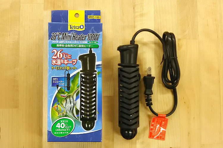 テトラ 26℃ ミニヒーター(液肥槽加温・観賞魚飼育用)
