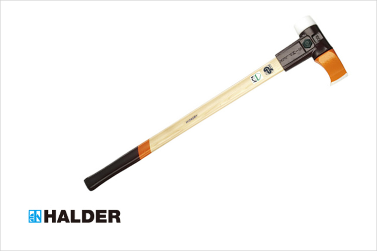 HALDER　ハルダー　高品質炭素鋼　スーパープラスティック　可鍛鋳鉄　ヒッコリー　シンプレックス・スプリッティングアックス　薪割り　薪割り斧　楔　クサビ　くさび