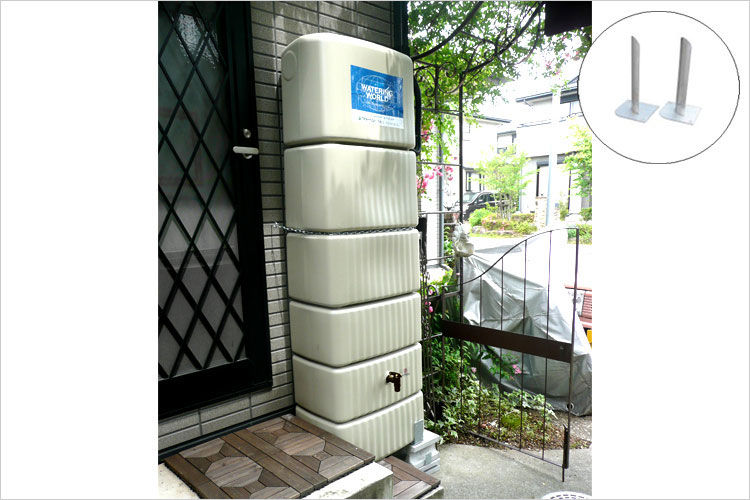 雨水タンク】 グローベン社製 スリムタンク300リットル